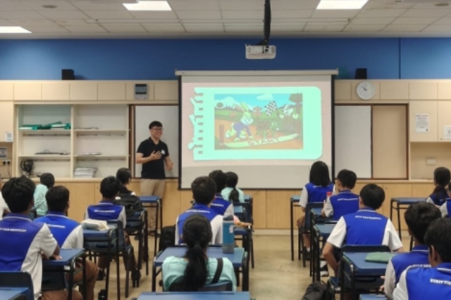 Bukit View Secondary School Students Were Highly Engaged By Ai And Entrepreneurship Talk